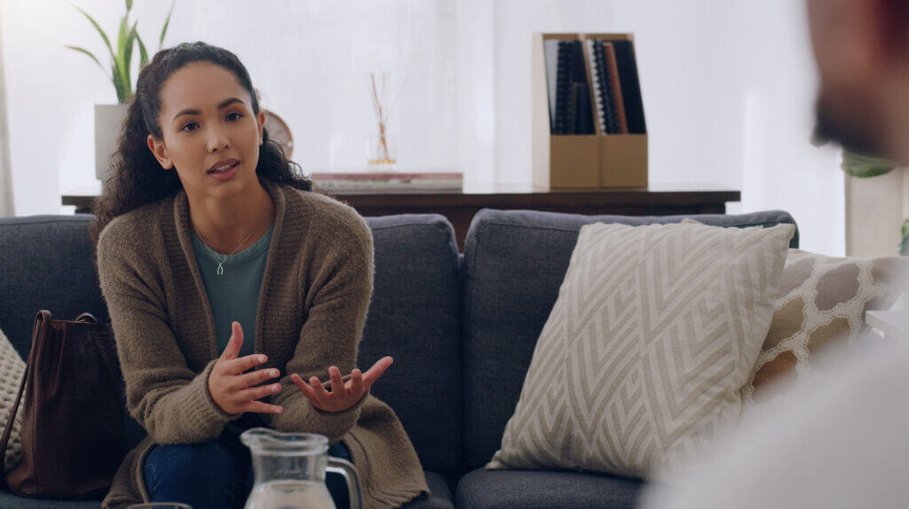 a-young-woman-speaking-in-therapy